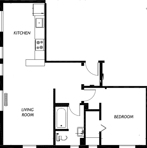 1712 Summit Avenue Studio-1 Bed Apartment for Rent - Photo Gallery 16